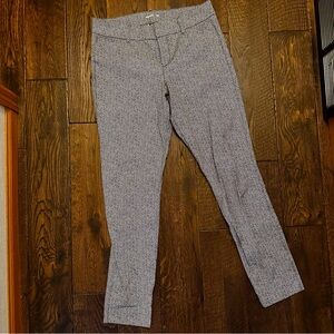 Old Navy Herringbone Pixie Ankle Pants